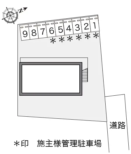 ★手数料０円★八王子市山田町　月極駐車場（LP）